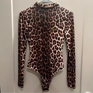 Leopard Print Bodysuit